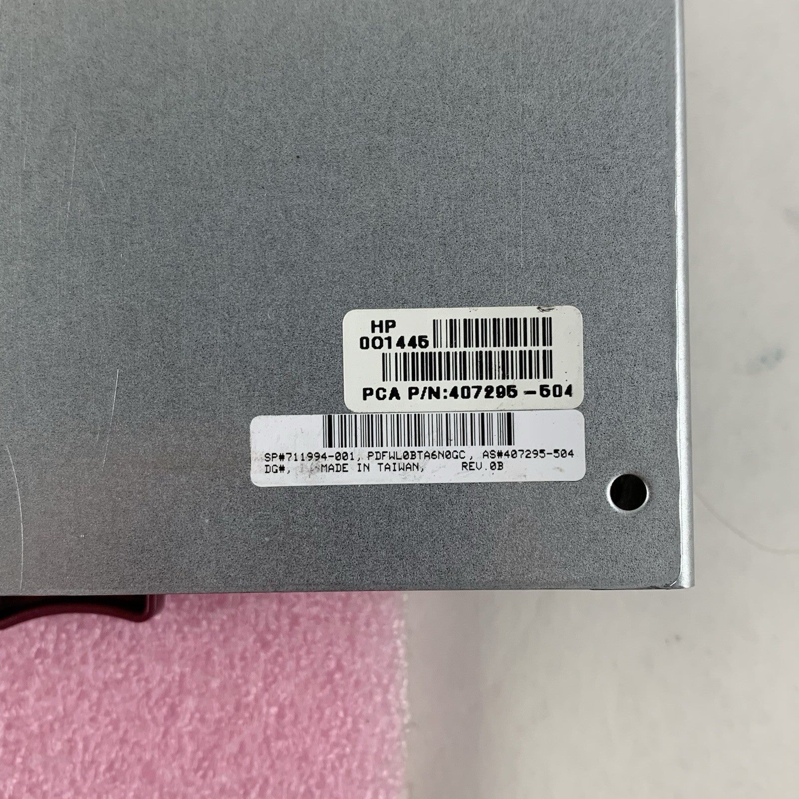 HP 407295-504 Administration Onboard Sleeve Tested Reset4