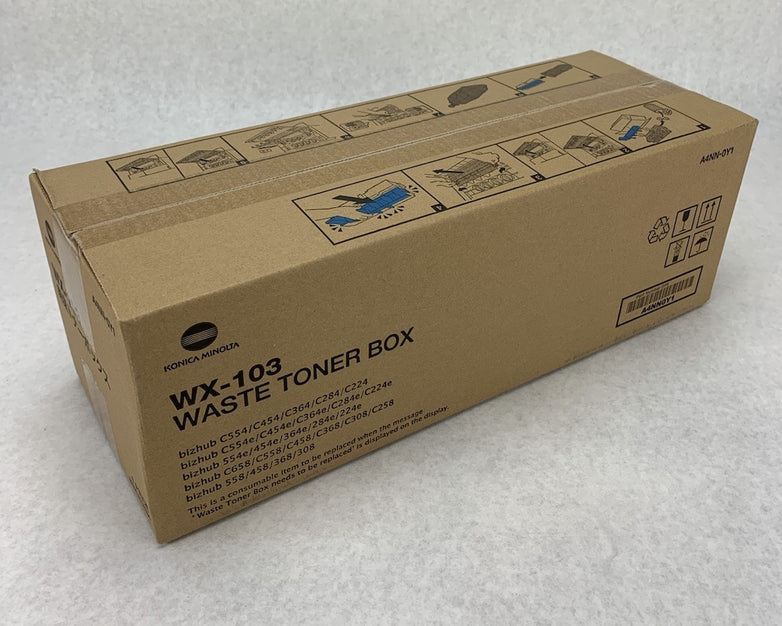 Konica Minolta WX-103 A4NN-0Y1 Waste Toner Box for Bizhub