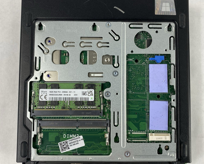 Lenovo ThinkCentre M710q Intel Core i5-10500T 2.3GHz 1x16GB RAM No HDD/OS/AC