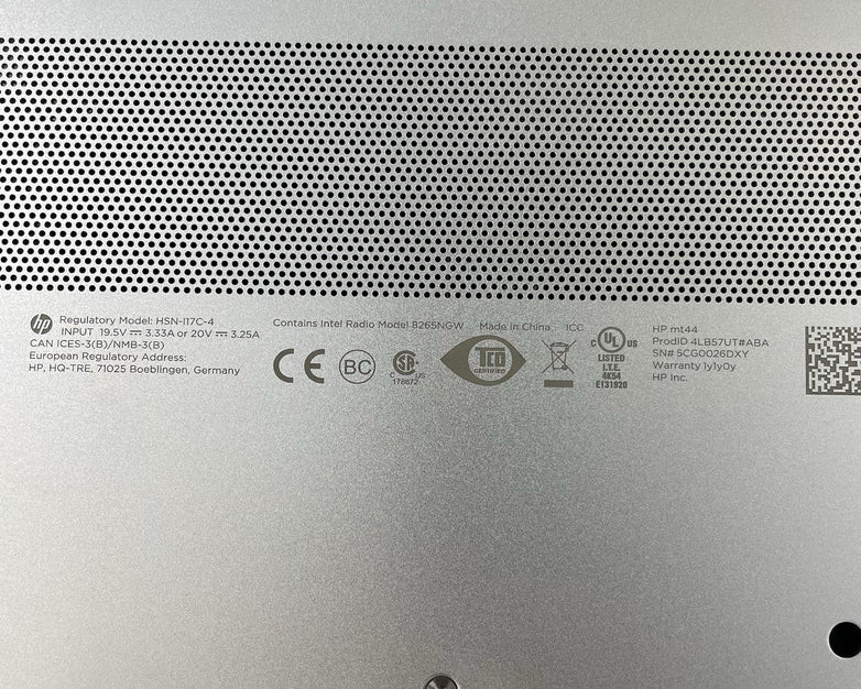 HP mt44 14" Ryzen 3 Pro 2300U 2.00 GHz 8 GB RAM No SSD/OS/AC