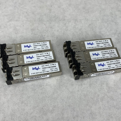 Intel 869476 TXN31115D100000 Transceiver Module (Lot of 6)
