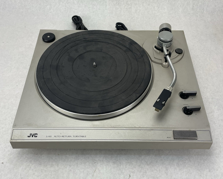 JVC L-A11 Belt Drive Turntable Auto Return Made in Japan Tested & Working