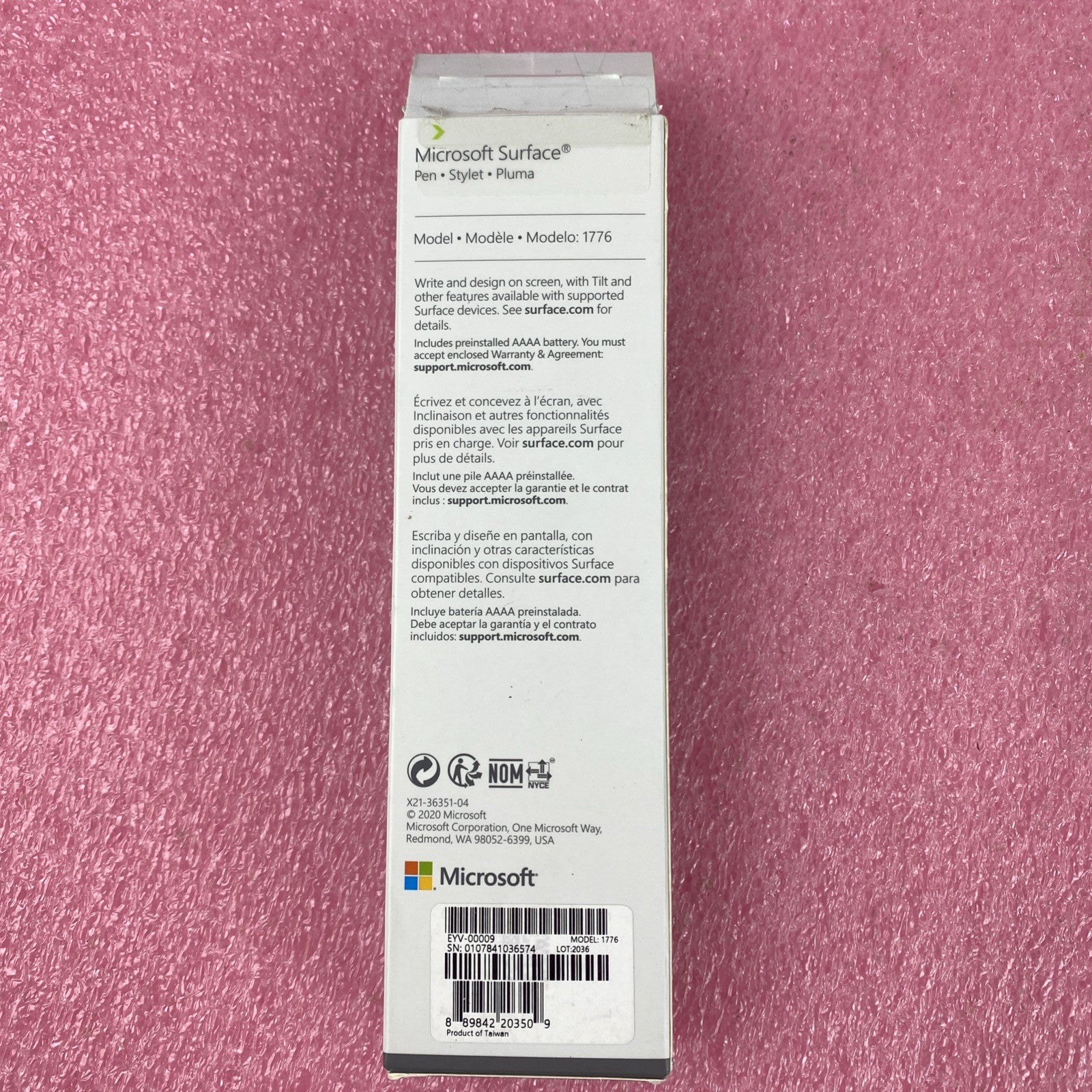 Microsoft 1776 Surface Stylet Pen Lot of 3 Untested3