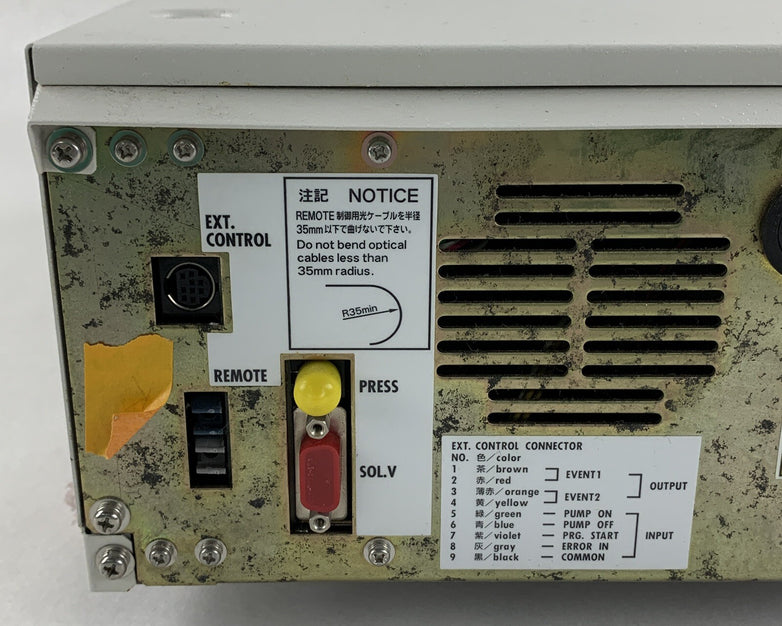 ESA Liquid Chromatography Pump Power Tested