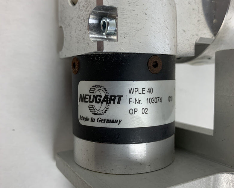 Neugart WPLE060 F-Nr OP 02 w/ Qphase AD145-05 MCG IB17001-D1 - Parts or Repair
