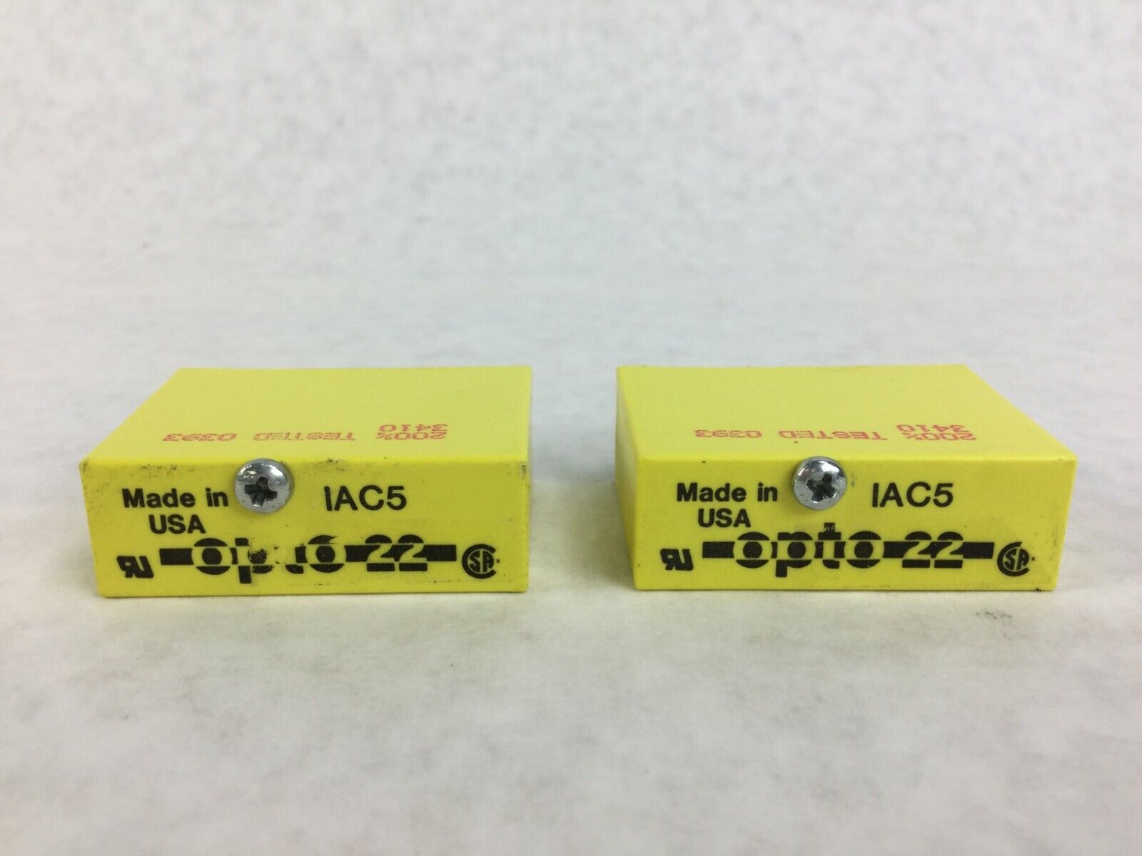 OPTO 22 IAC5 Relay Output Module  Lot of 2