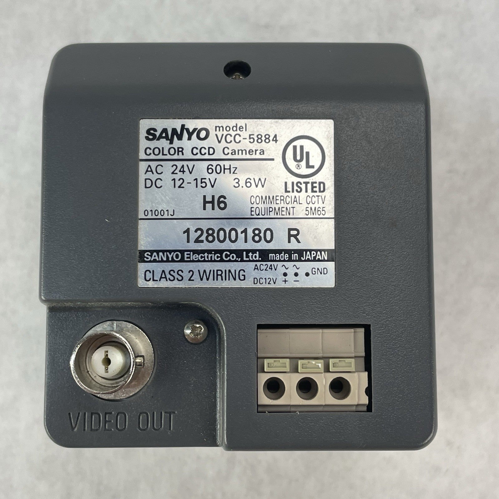 Sanyo VCC-5884 Color CCD Security Camera Lot of 72