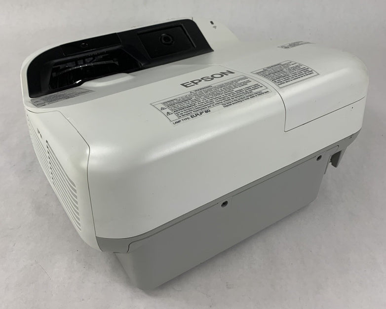 Epson BrightLink 595Wi H599A LCD Lamp Projector 434 Lamp Hours - No Remote