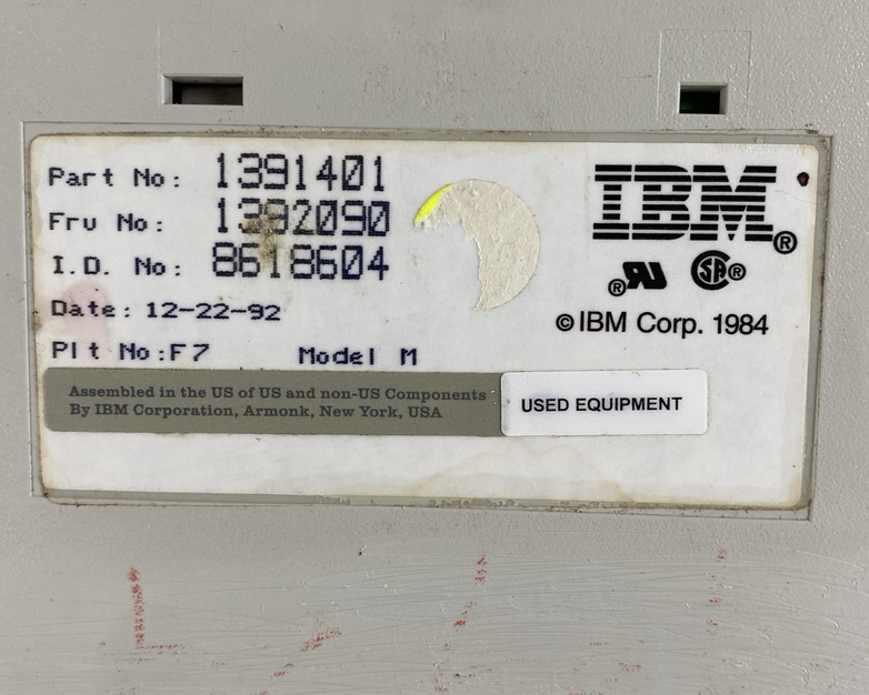 IBM 1391401 Mecanical Keyboard Tested
