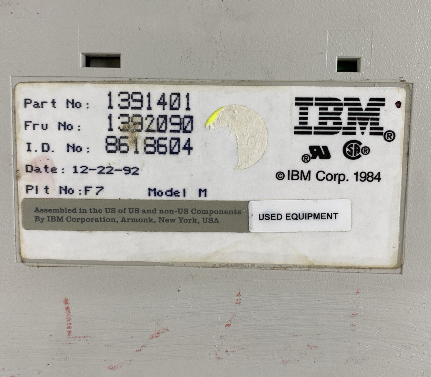 IBM 1391401 Mecanical Keyboard Tested7