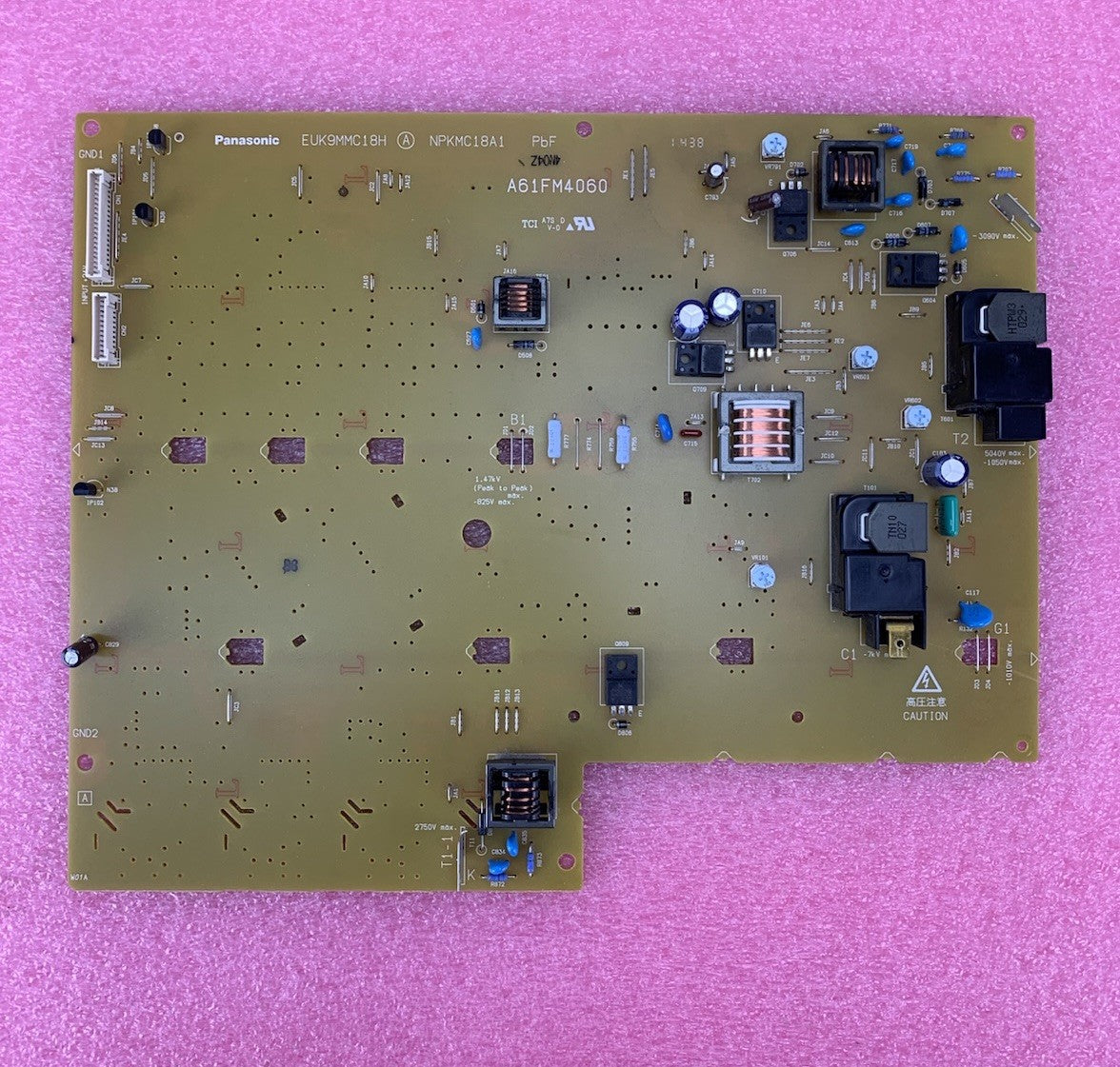 Konica Minolta A61FM4060 High Voltage Power Supply Board for C554e5