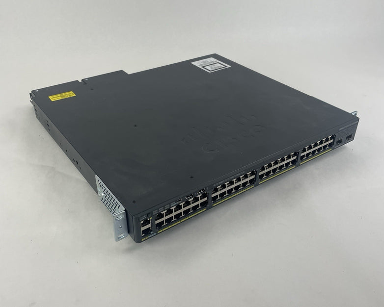 Cisco WS-C2960XR-48TS-I  V02 2X PSU 48-Port Switch - Tested