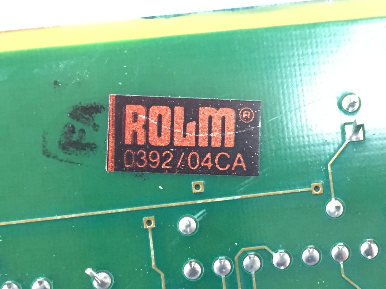 ROLM IBM 0392/04CA 97D9531 MPS 15048 EC# A64153K M/N 49302A