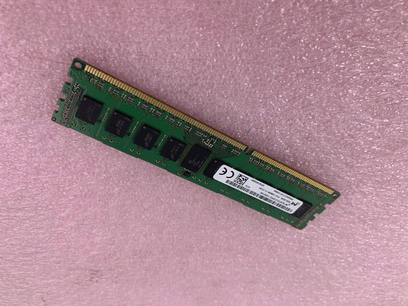 LOT OF 5 MT18JSF51272PDZ-1G6K1HF 4GB PC3-12800R-11-13-B1 2Rx8