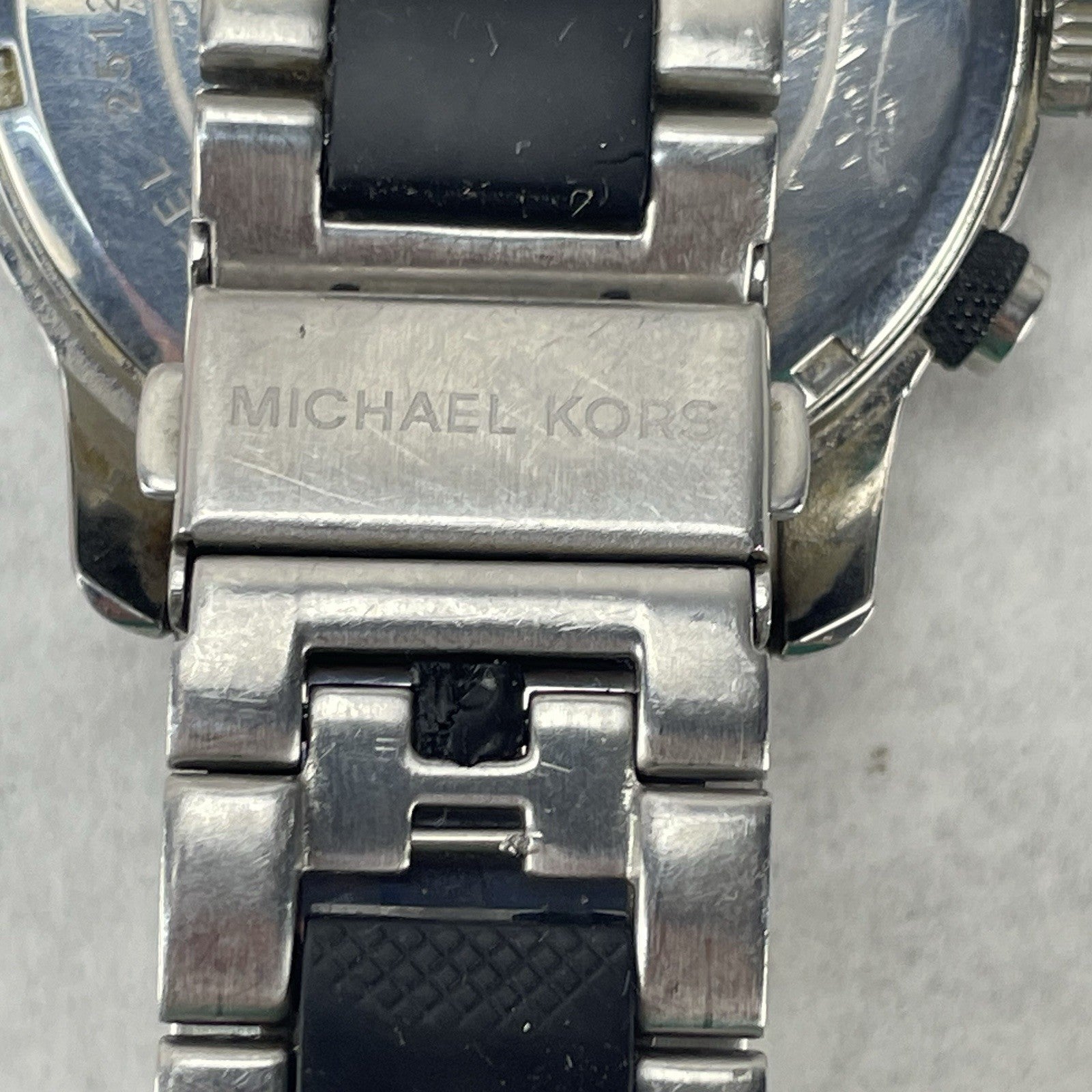 Michael Kors MK-8199 Chronograph Quartz Parts Or Repair Not Ticking10