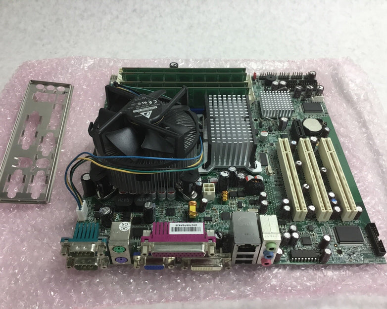 NCR 302DNR6D00941 Motherboard w/Intel E6400 2.13 GHz 4GB RAM - No HDD No OS