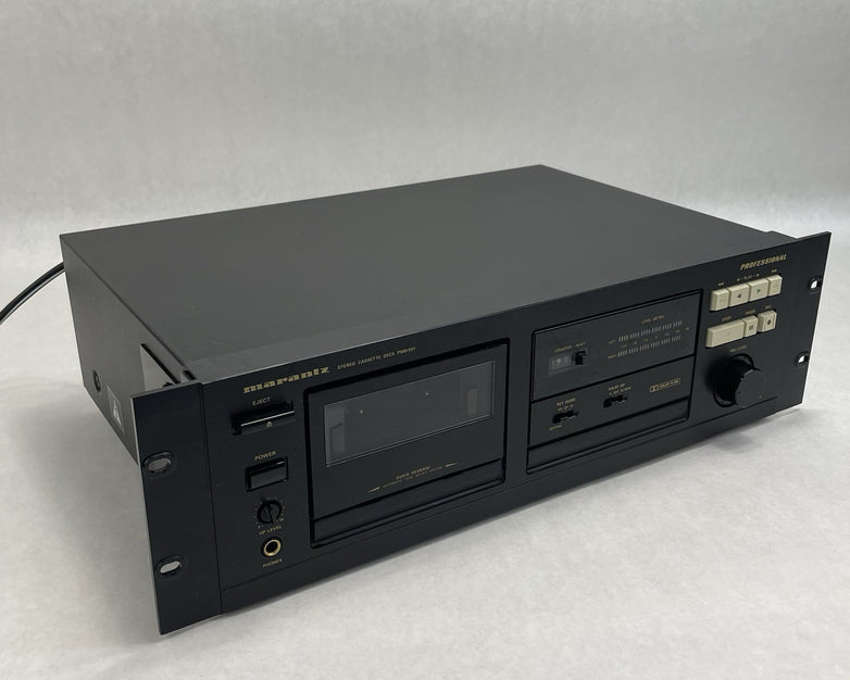 Marantz PMD-501u Professional Cassette Deck Tested Working