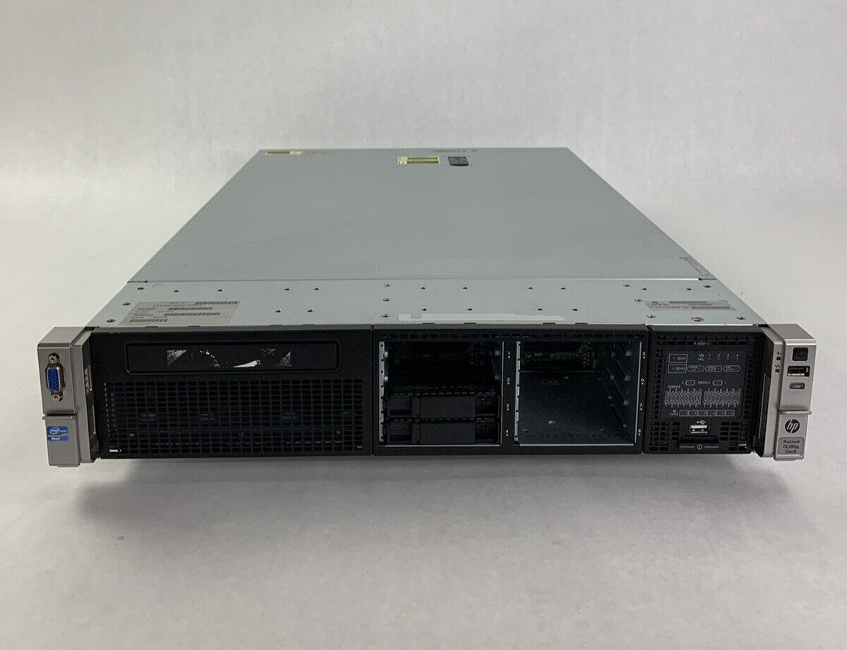 HP ProLiant DL380p Gen8 Server E5-2640 2 GHz 48 GB RAM NO HDD NO OS