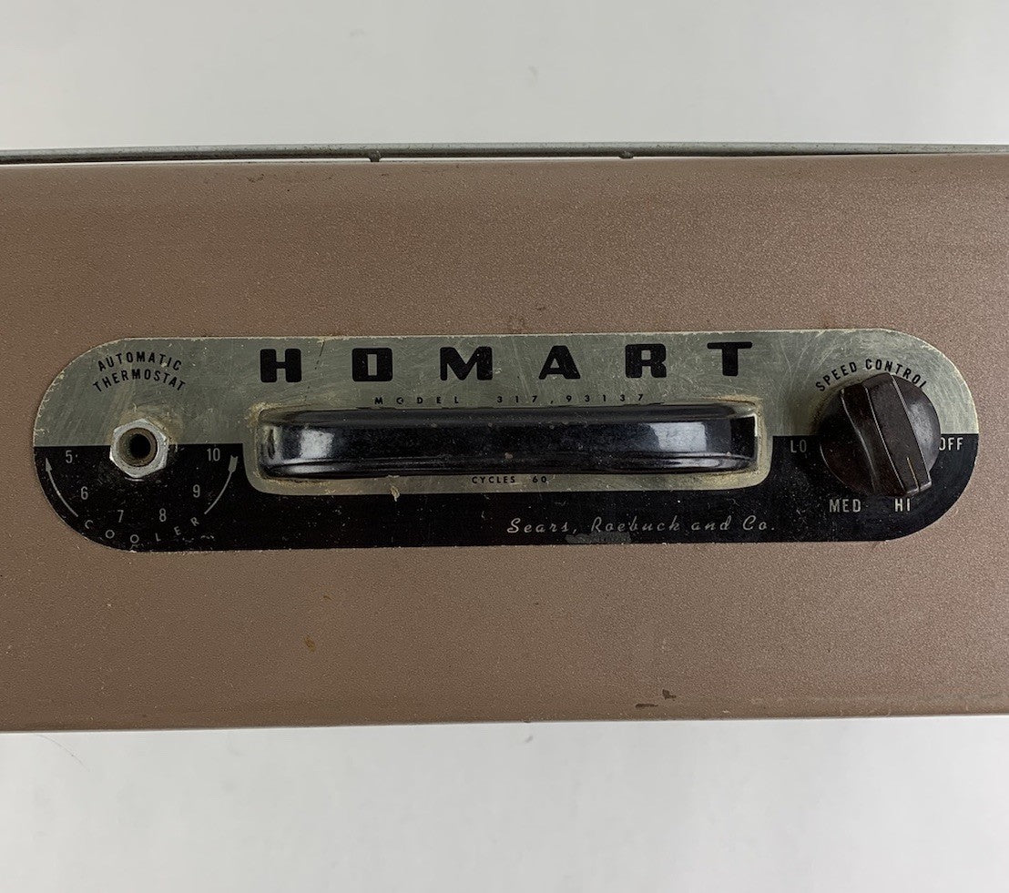 Homart Cooling Sears Roebuck 317 93137 Vintage Double Box Fan