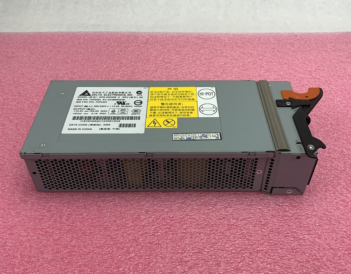 Delta Electronics DPS-2000BB A Rev S6 74P4452 2000W Power Supply
