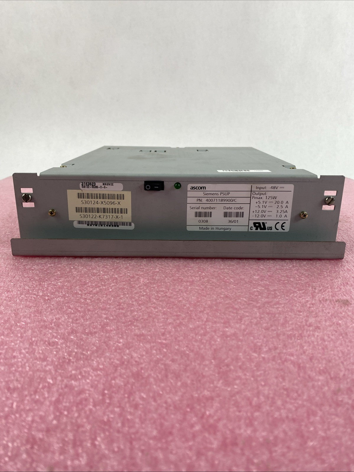 Delta Energy Systems Siemens PSUP 40071189900/C Power Supply Module1