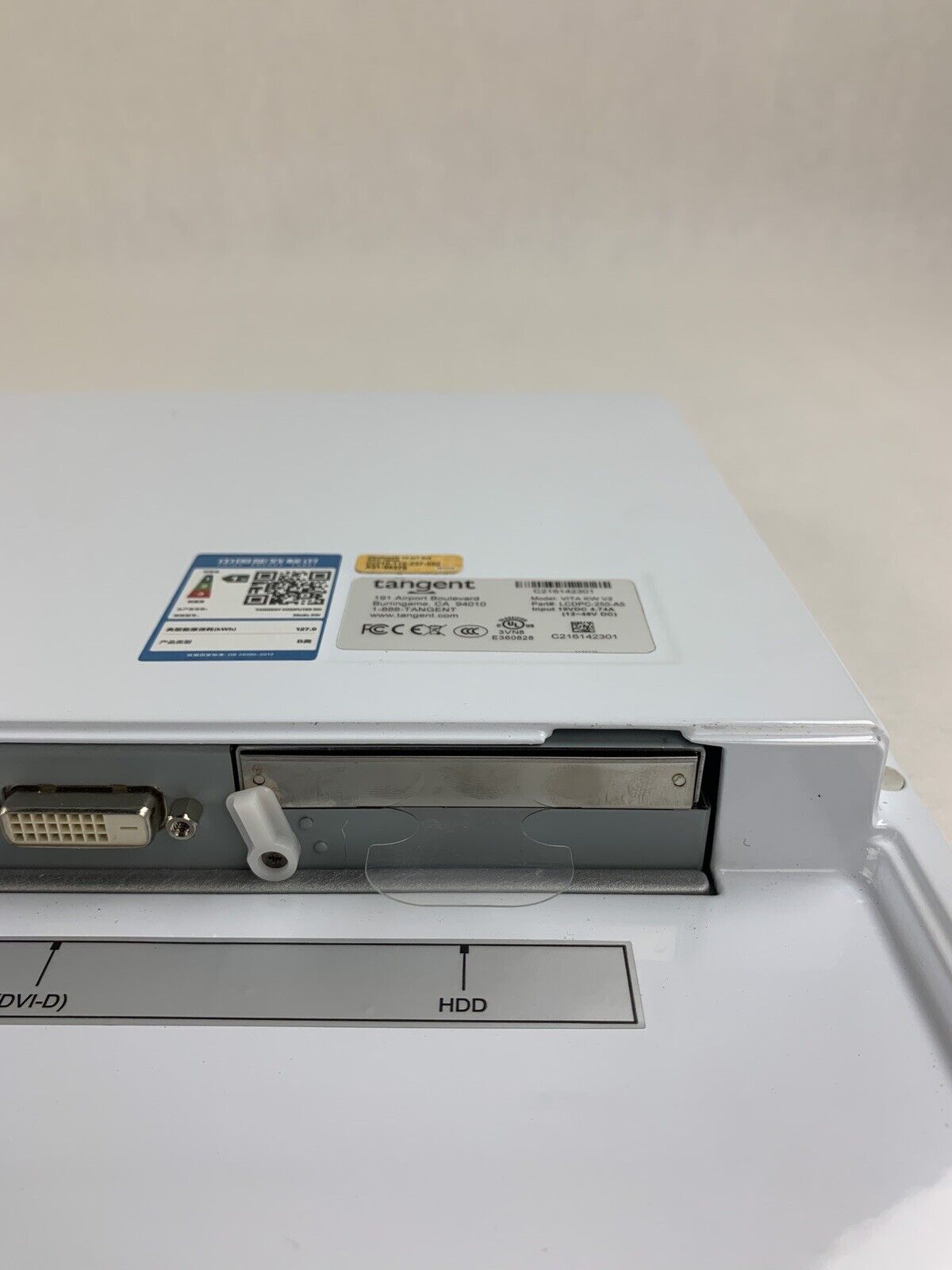 Tangent VITA KW V2 LCDPC-250-A5 i5-6300U 8 GB Ram Industrial PC No HDD/OS No PSU