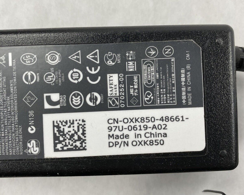 Dell DA65PM111 19.5V 3.34A Laptop AC Adapter