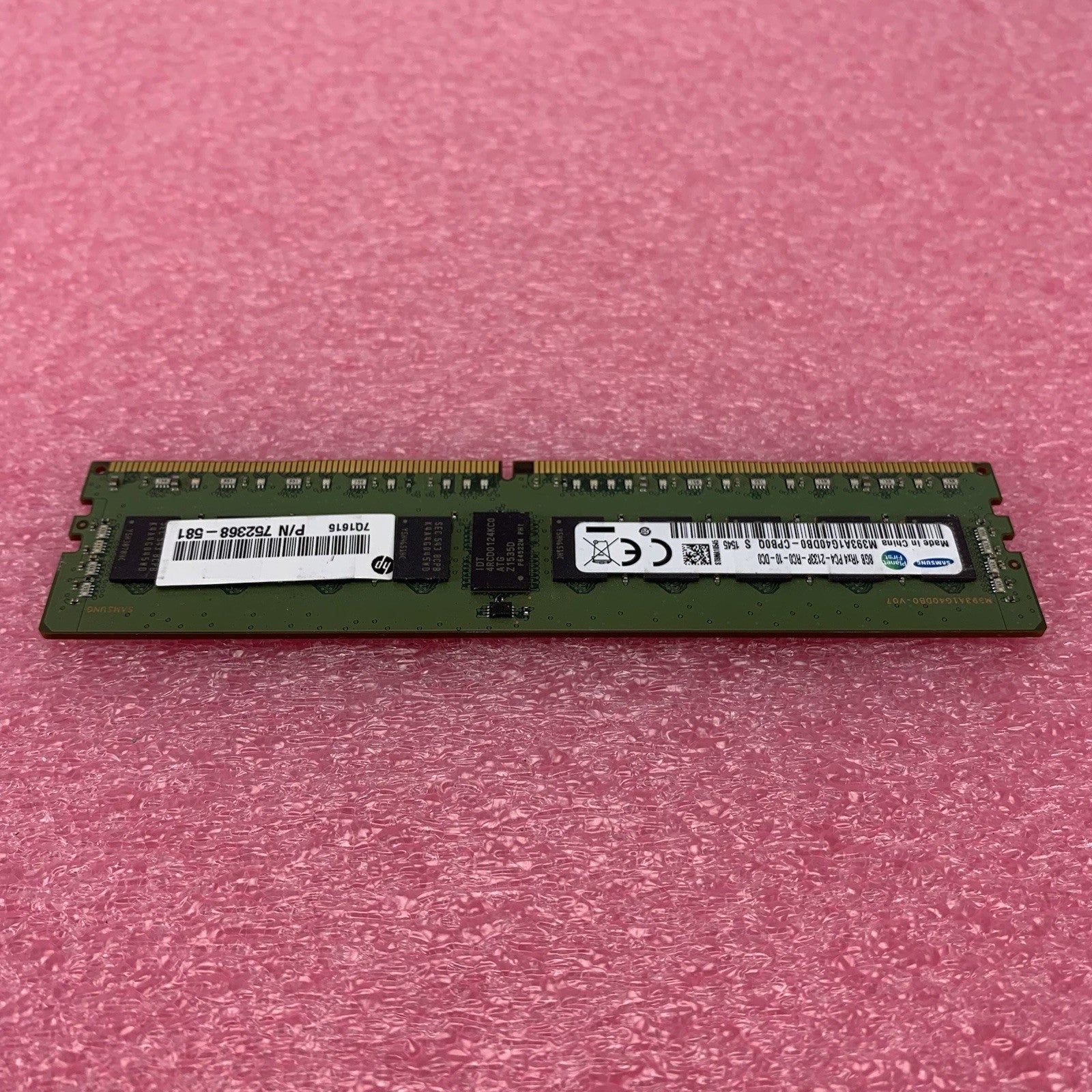 Samsung M393A1G40DB0-CPB0Q PC4-2133P-RC0-10-DC0 8GB 1Rx4 Desktop Memory RAM3