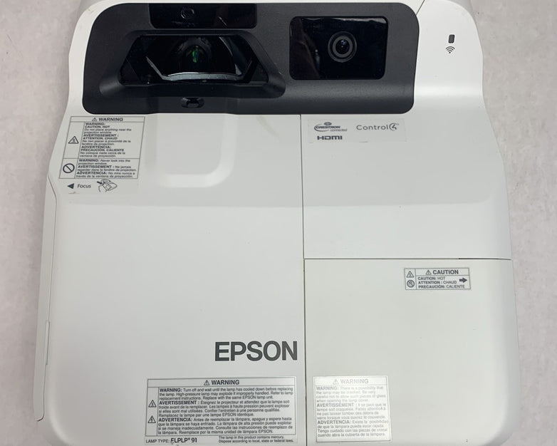 Epson PowerLite 695Wi H740A LCD Lamp Projector 1881 Lamp Hours - No Remote