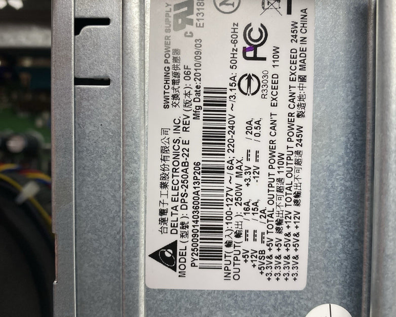 Acer Veriton M275 MT Pentium Dual-Core E6700 3.2GHz 3GB RAM No HDD No OS