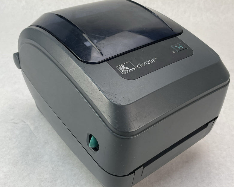 Zebra GK420T Thermal Label Printer Desktop USB Barcode Printer Tested