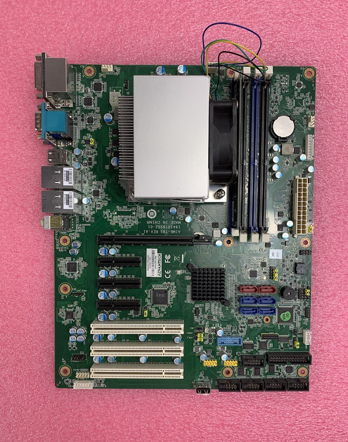 Advantech AIMB-785 Motherboard Intel Core i7-6700K 4GHz 8GB RAM w/ Shield No TPM