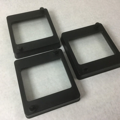 Glass Cover Only for GE Auxiliary Relays, (Lot of 3)