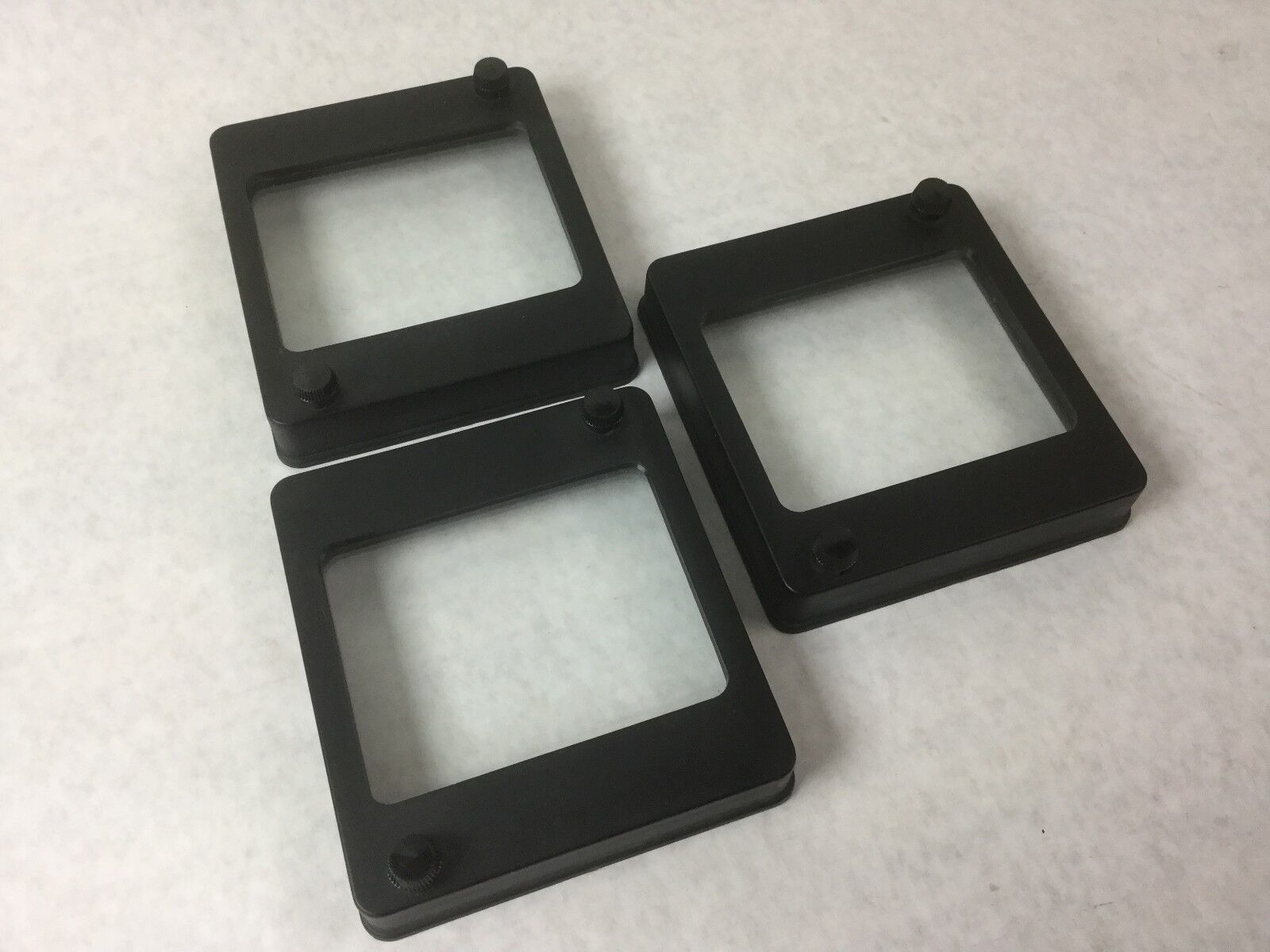 Glass Cover Only for GE Auxiliary Relays, (Lot of 3)