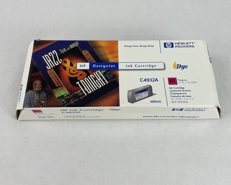 HP 81 Magenta Ink Cartridge C4932A 680ml for DesignJet 5000 5500 13DEC01