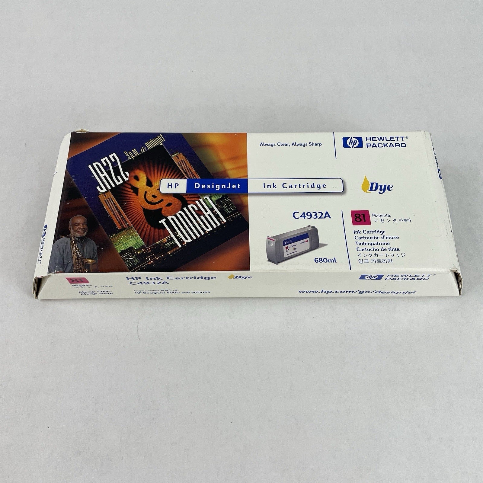 HP 81 Magenta Ink Cartridge C4932A 680ml for DesignJet 5000 5500 13DEC011