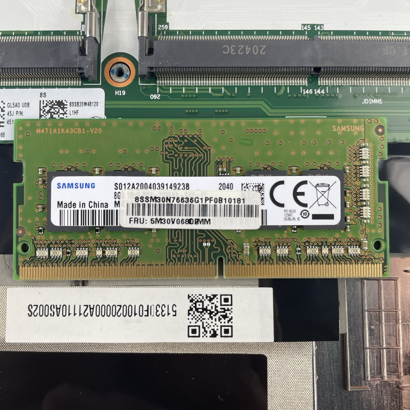 Lenovo ThinkPad L14 Gen 1 14" i510210U 1.60GHz 8GB RAM No SSD No OS  READ19