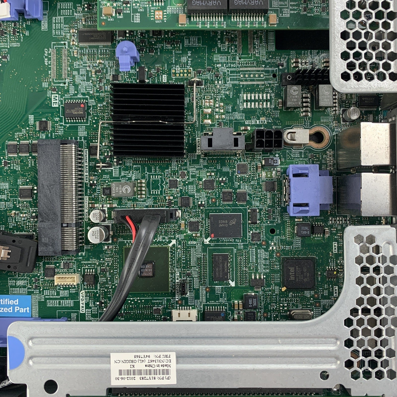 IBM System X3550 M4 Server 1x Xeon E5-2620 2.6 GHz 32 GB Ram No OS No HDD