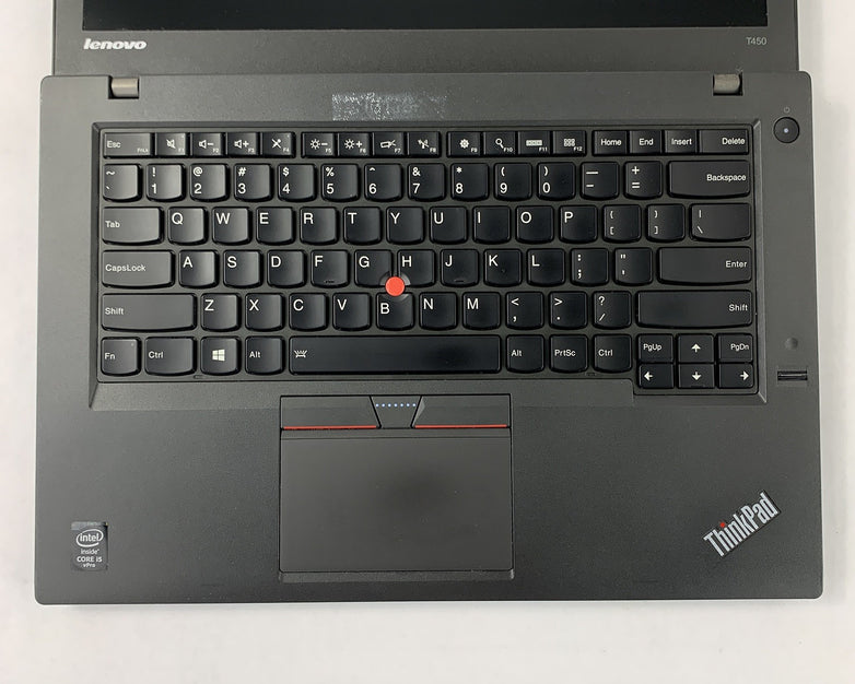 Lenovo ThinkPad T450 14" Intel i5-5300U 2.3 GHz 8 GB Ram No OS No HDD NO AC
