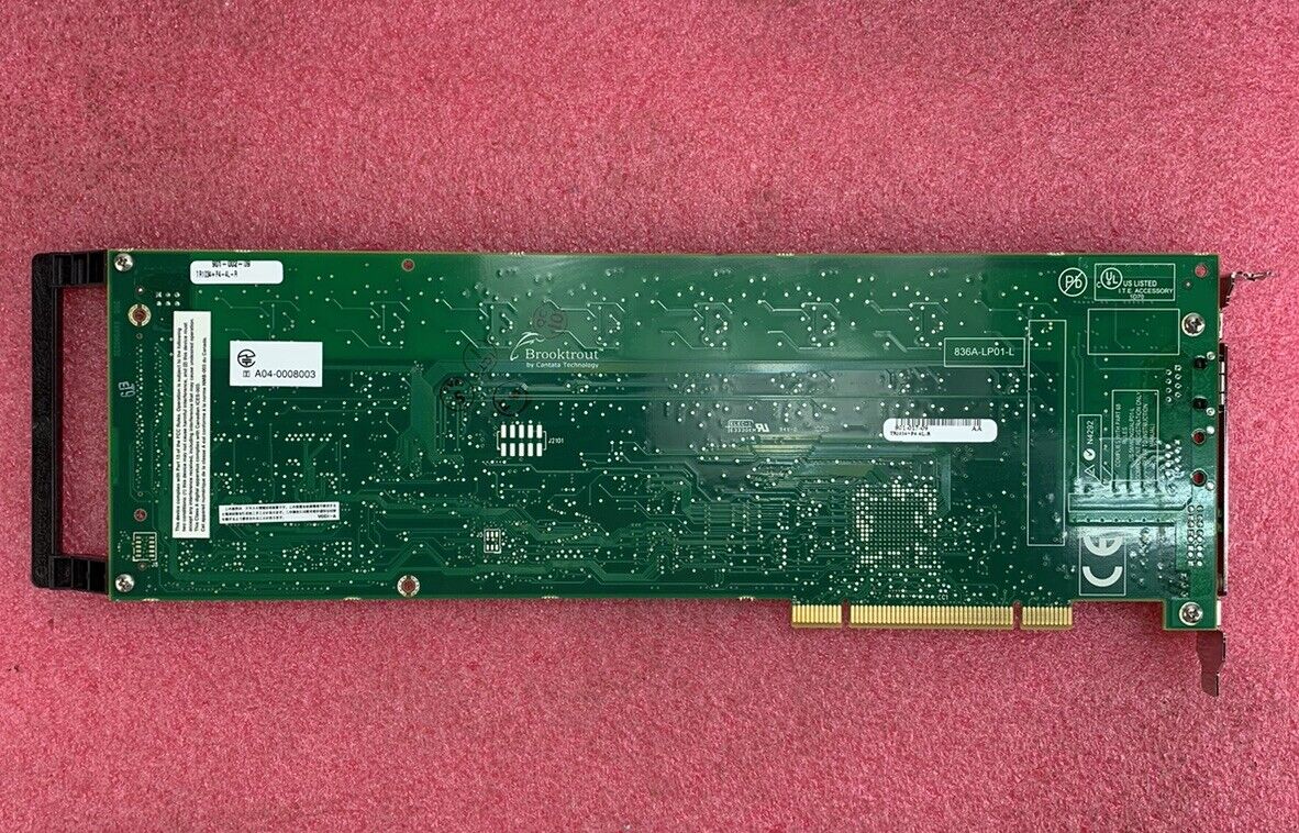 Brooktrout TR1034+P4-4L-R Voice and Fax Board PCI 901-002-09