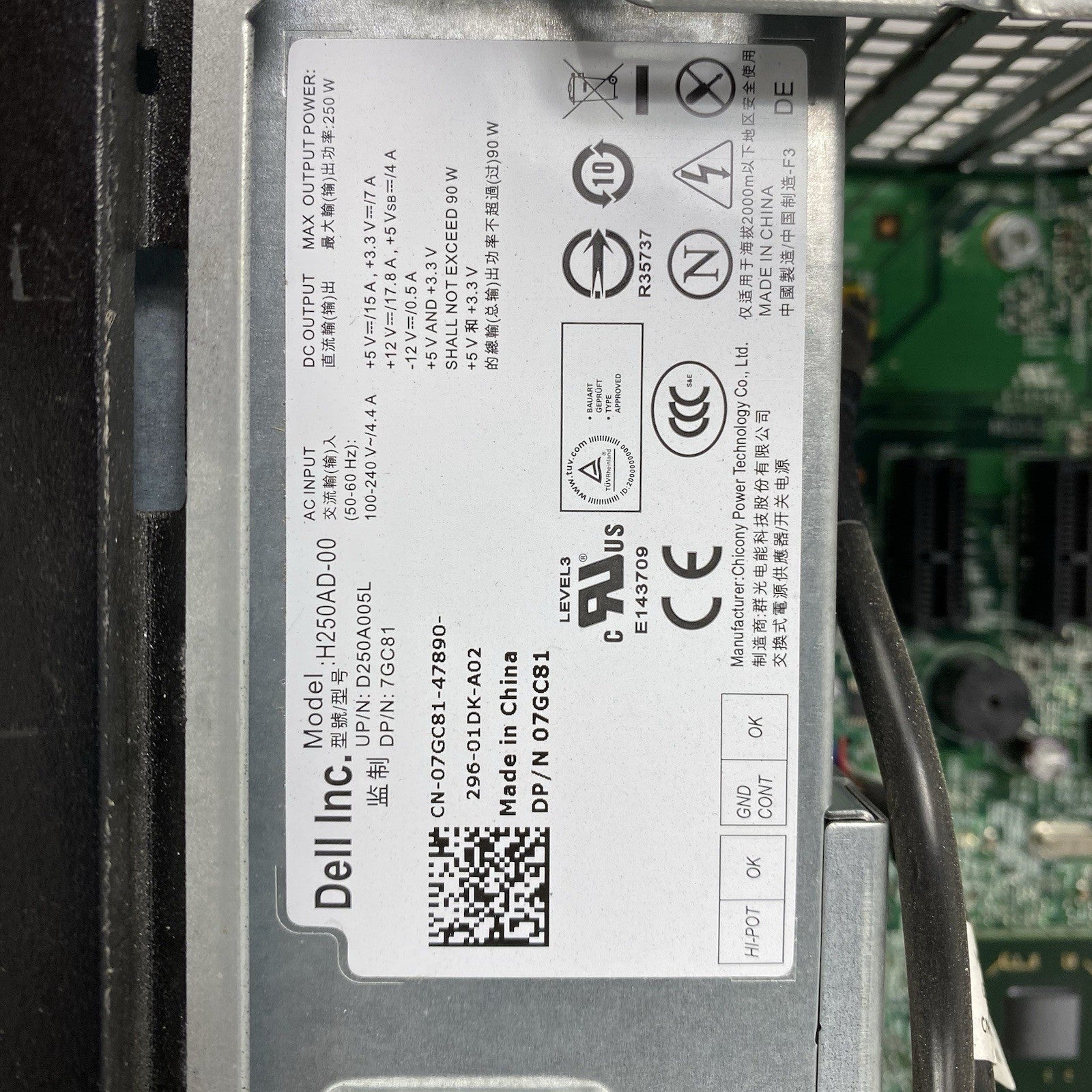 Dell OptiPlex 3010 DT Intel Core i5-3470 3.20GHz 4GB RAM No HDD No OS