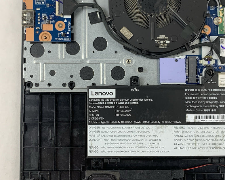 Lenovo ThinkPad E15 Gen 2 15.6" Ryzen 7 4700U 2.0 GHz 8 GB Ram No OS/HDD/AC