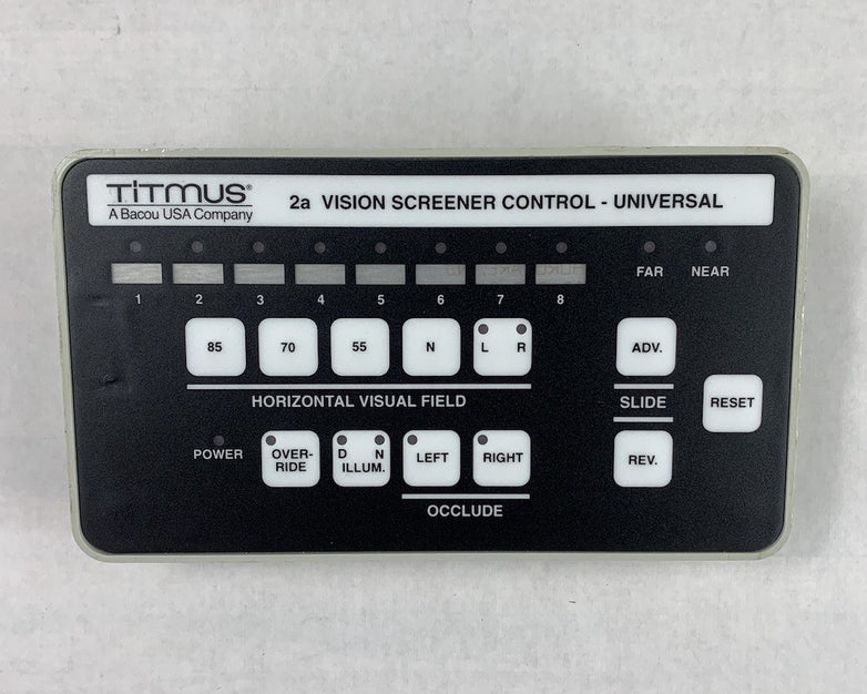 Titmus 2a Vision Screener Control Panel
