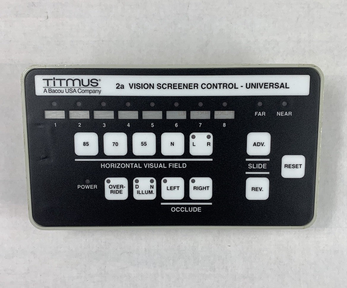 Titmus 2a Vision Screener Control Panel
