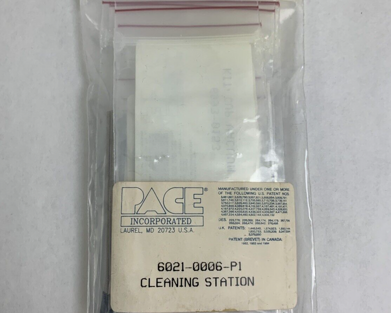 Pace Incorporated 6021-0006-P1 Cleaning Station New