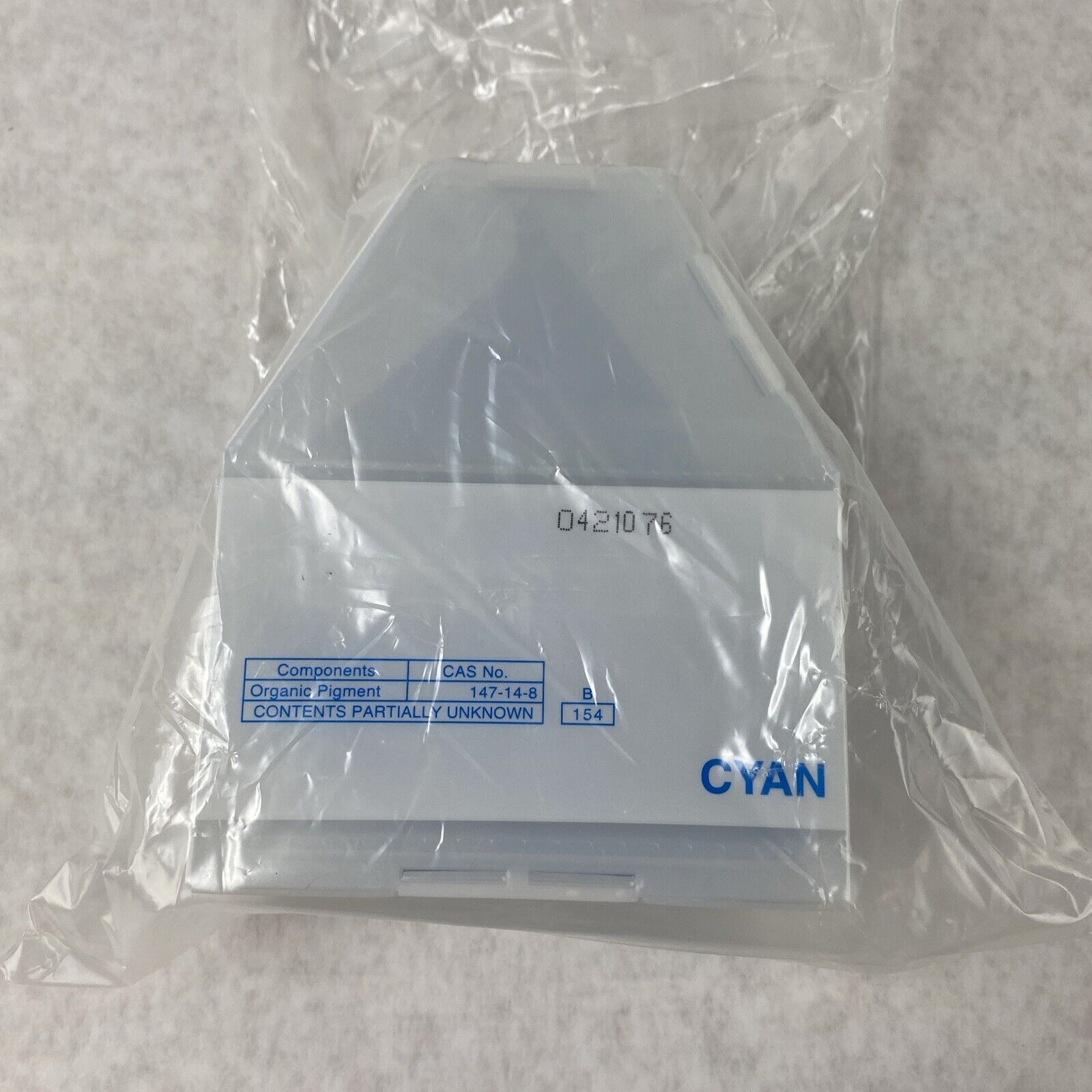 Genuine Gestetner DSc38 Cyan Toner Cassette 275g 9.70oz 885383