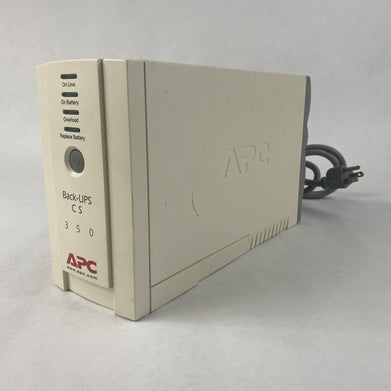 APC BK350 Back Ups CS350 Mini Tower No Batteries Tested
