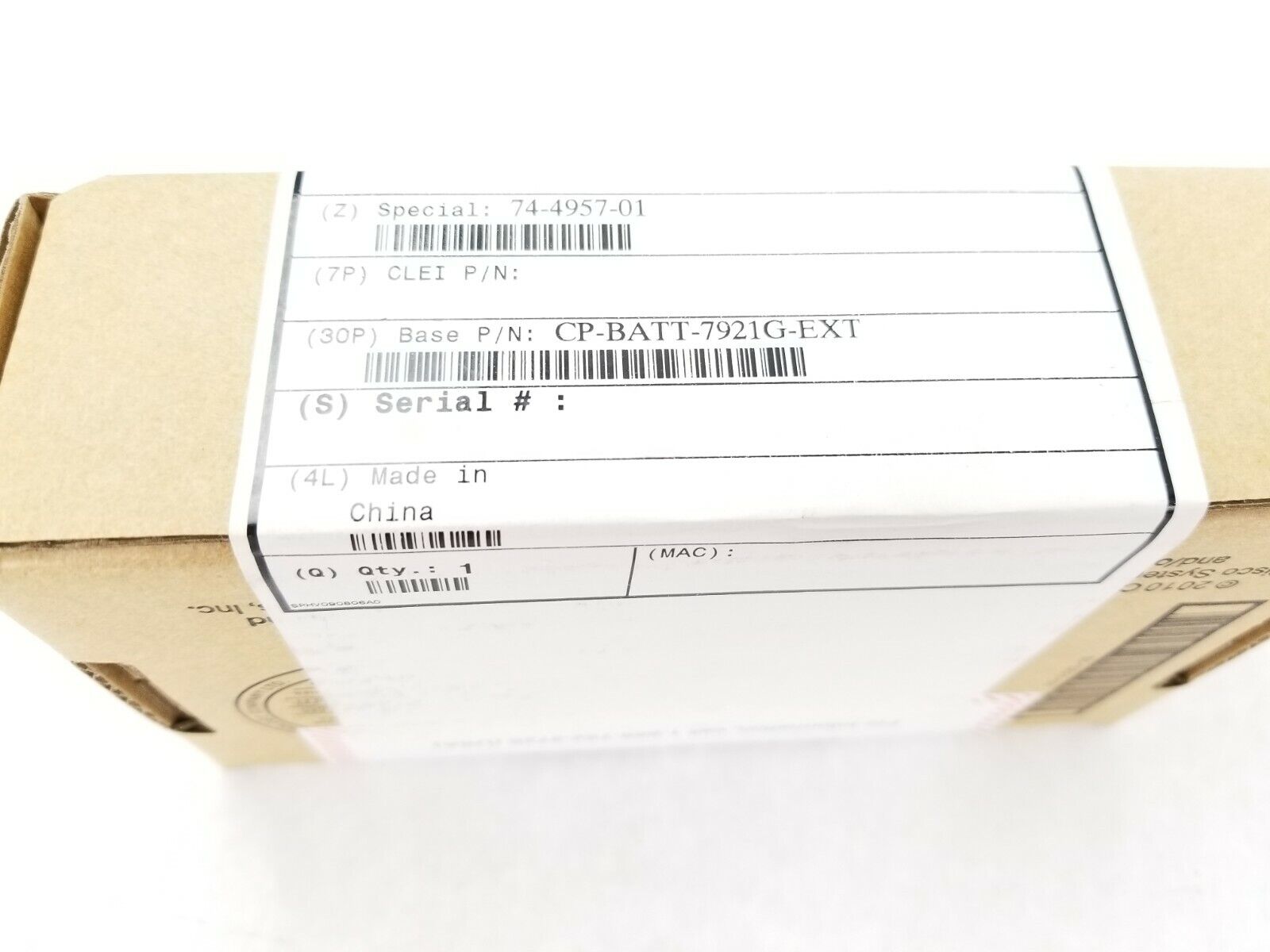 Cisco CP-BATT-7921G-EXT Extend Life Battery 7921G Wireless IP Phone Replacement
