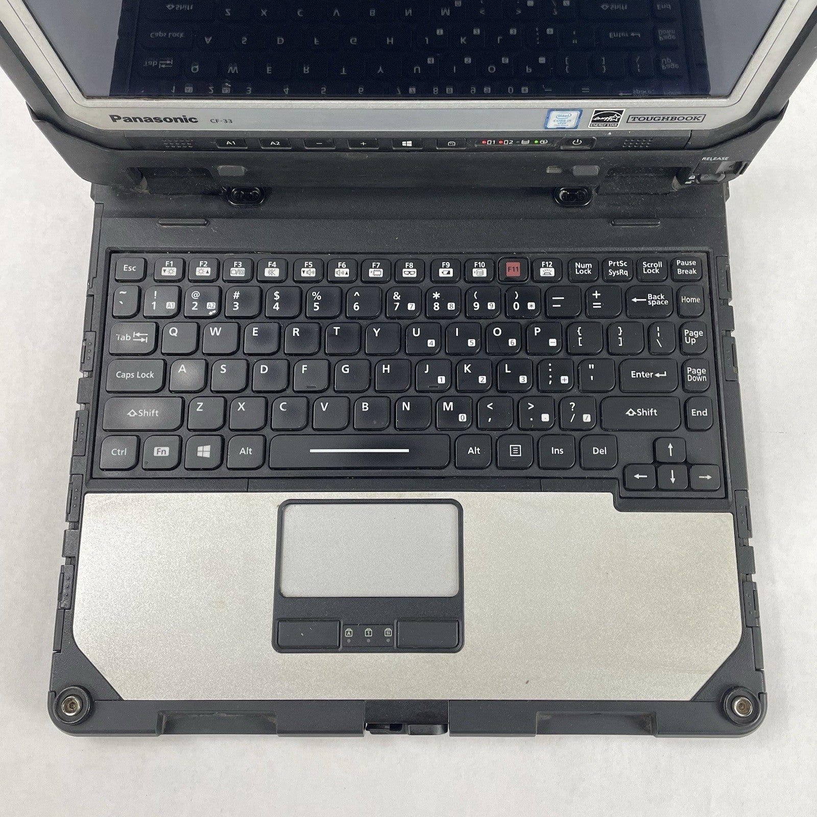 Panasonic CF-33 12" i5-7300U 2.60 GHz 8 GB RAM No SSD/OS/AC - READ3