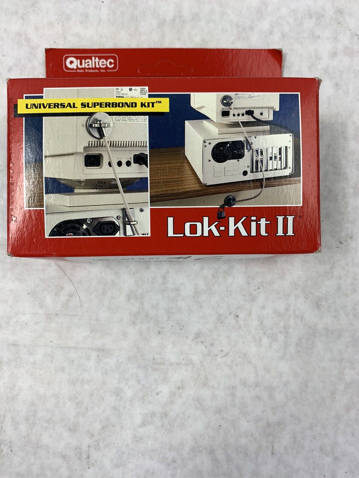 Qualtec Data Products Inc, Stop Theft, PC Security System, Lok-Kit ll-Part 06401